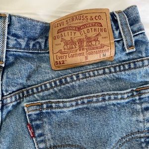 Levi’s vintage high rise shorts
